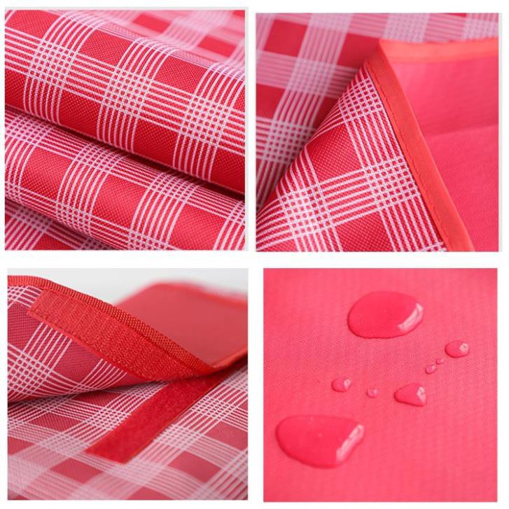 THẢM DÃ NGOẠI,  THẢM DU LỊCH, THẢM PICNIC CAO CẤP - Chống thấm nước, họa tiết caro, gấp gọn tiện lợi - 2 kích thước | BigBuy360 - bigbuy360.vn