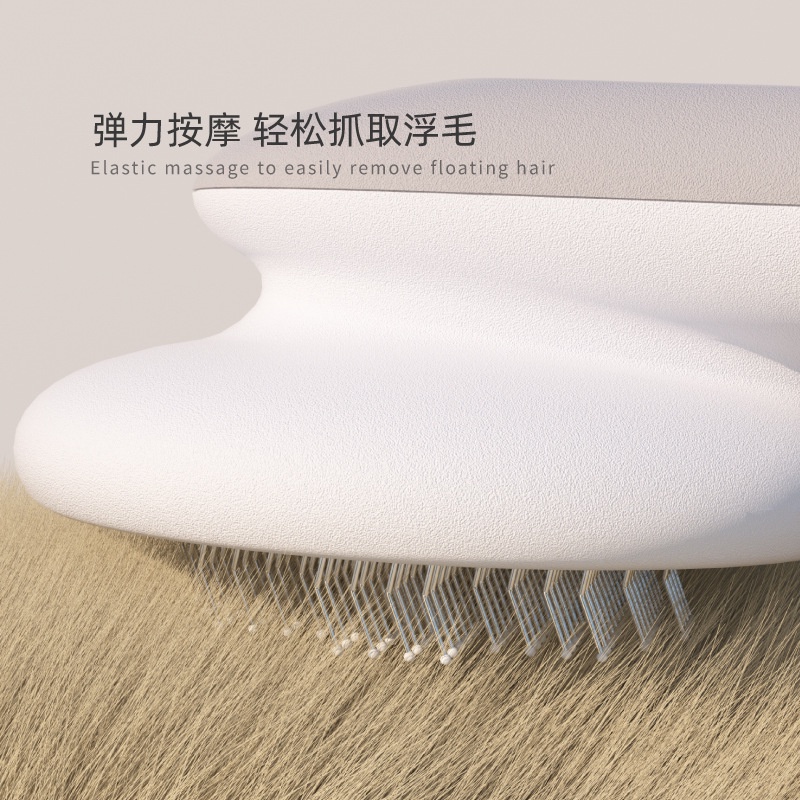 Lược Chải Lông Mát Xa Cho Thú Cưng Bằng Thép Không Gỉ