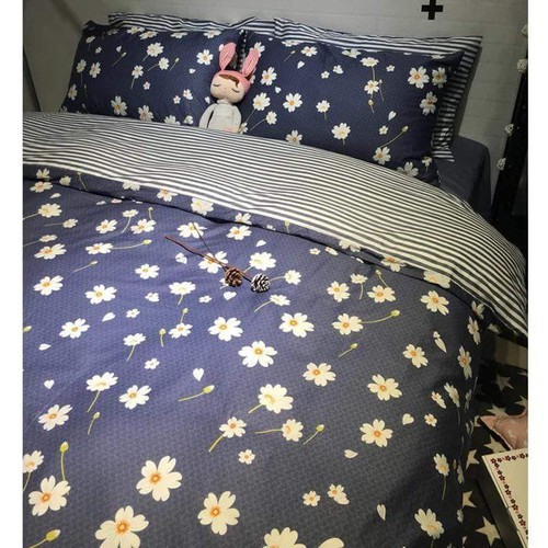 Bộ chăn ga gối cotton poly