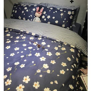 Bộ chăn ga gối cotton poly
