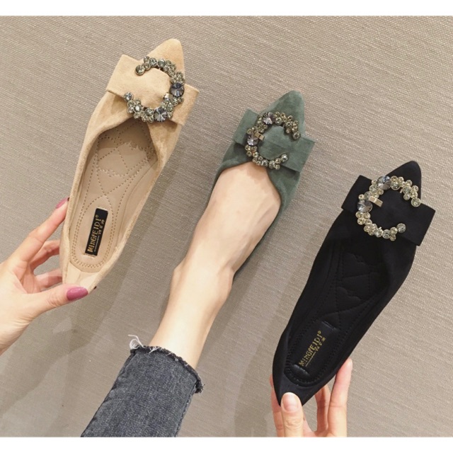 [Order]Giày bệt khoá tròn hàng quảng châu cao cấp bigsize 40-43