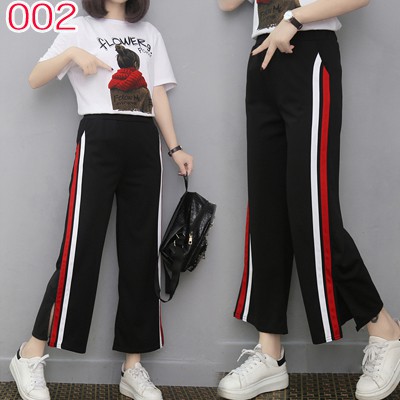 FREESHIP ĐƠN 99K_ Quần ống rộng xẻ tà phong cách thể thao size M-2XL | BigBuy360 - bigbuy360.vn