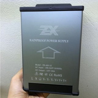 Nguồn 12v-34a ngoài trời vỏ nhôm