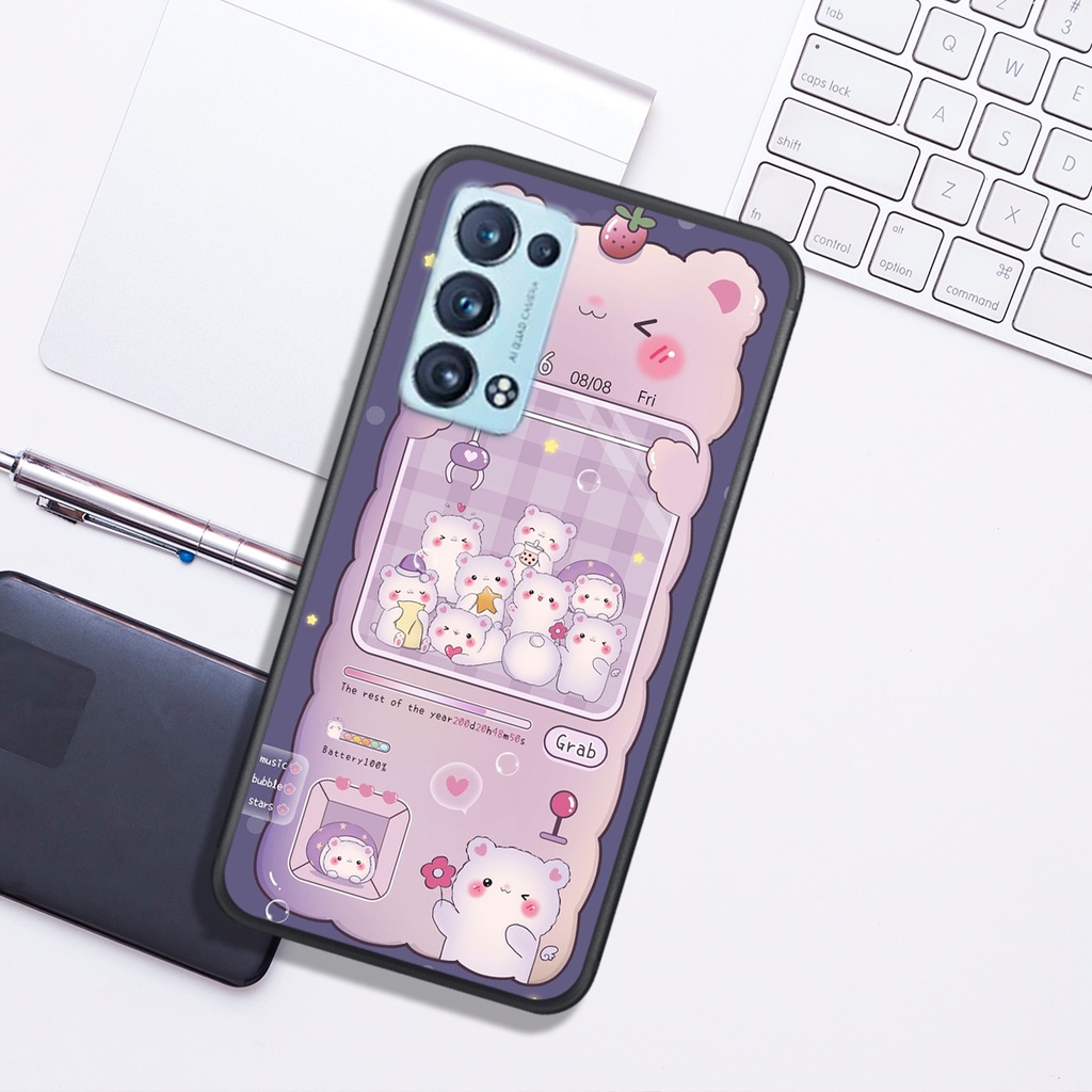 Ốp Lưng OPPO RENO 6 4G - RENO 6 5G - RENO 6Z, In Hình Sinh Động, Dễ Thương, Màu Sắc Cá Tính.
