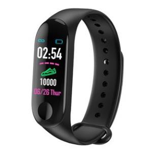 Đồng Hồ Thể Thao, Vòng Đeo Tay Thông Modem M3, Theo Dõi Nhịp Tim, Bước Chạy, Huyết Áp, Bảo Hành 6 Tháng