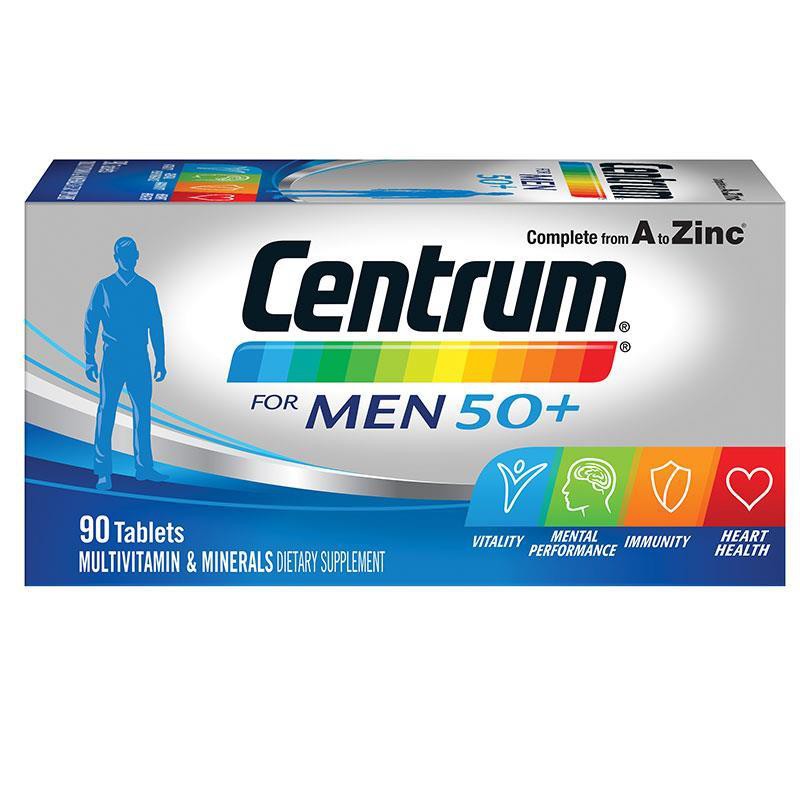 Có Bill - Centrum For Men 50+ 90 viên