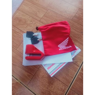khóa đĩa xe máy chính hãng honda Indonesia.