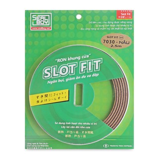 Ron lấp kín khe hở khung cửa ngăn bụi và giảm ồn SealBoy 7030 NÂU DTA7030GO