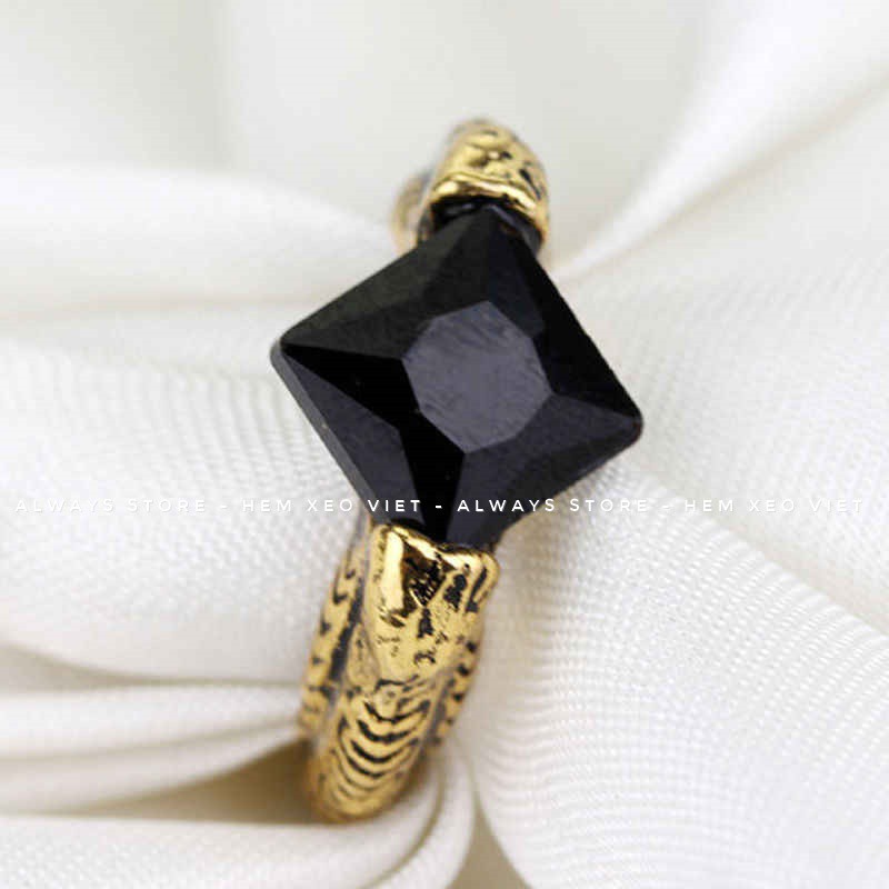 Nhẫn Marvolo Gaunt - Phụ kiện thời trang phong cách phù thủy Harry Potter - ALWAYS STORE