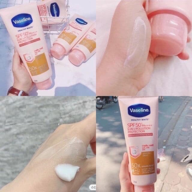 Sữa dưỡng thể là trắng da Vaseline Healthy Thái Lan