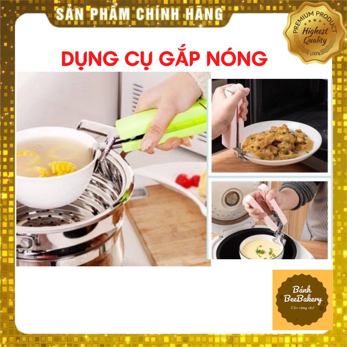 [Hàng mới về] Dụng Cụ Gắp Nóng Tiện Lợi