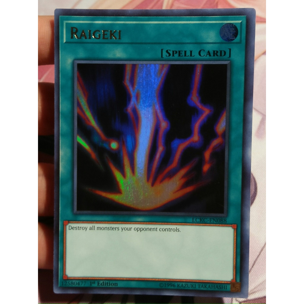 Thẻ Bài Yugioh: Raigeki LCKC-EN088