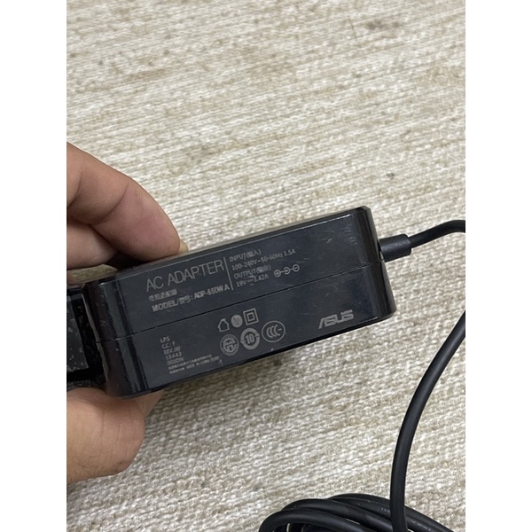 Adapter sạc laptop asus 19v-3,42a bóc máy