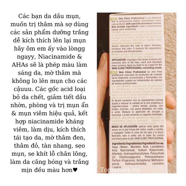 Serum Bielenda Super Power Mezo Skin Clinic Moisturizing cấp nước, dưỡng ẩm/ Correcting căng bóng, mờ thâm | BigBuy360 - bigbuy360.vn