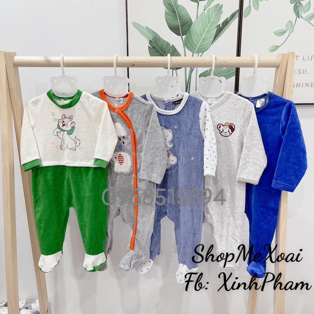 [Size 9M] [Chọn mẫu] Body Sleep Nỉ cho bé xuất dư xịn size 9M(7-8,5kg)