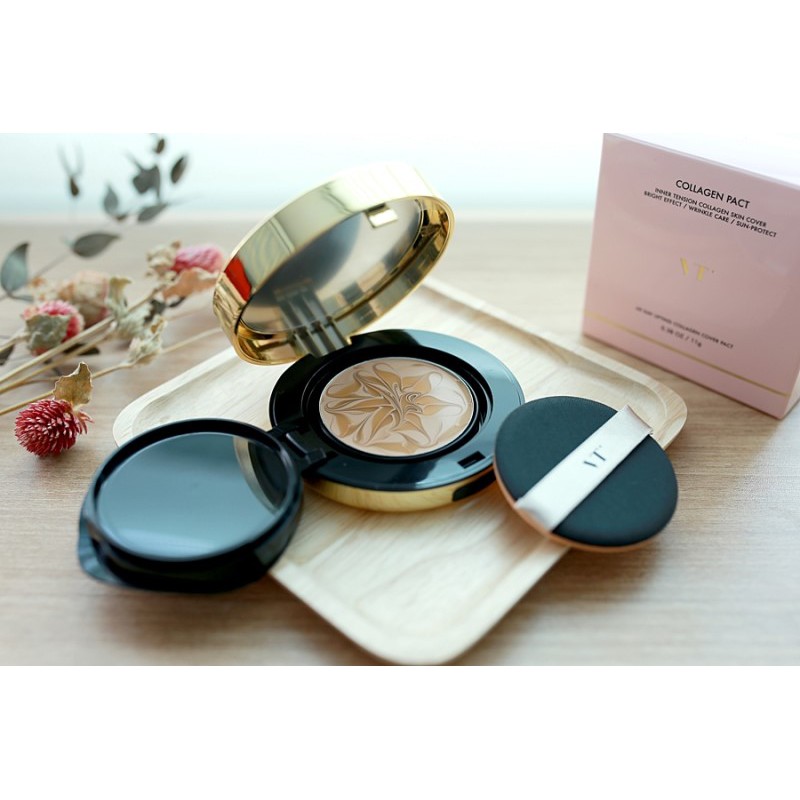 Kem Nền Dạng Nén VT REAL COLLAGEN PACT | BigBuy360 - bigbuy360.vn