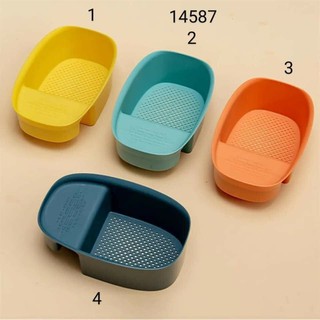 Bộ khay lọc rác bồn rửa chén Rổ Lọc Thức Ăn Thừa, Giỏ Lọc Rác Kèm Kệ Để Chùi Xoong Nồi