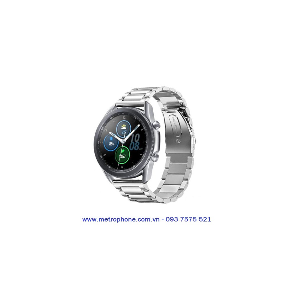 [Mã SKAMSALE03 giảm 10% đơn 200k] Dây thép đúc cho galaxy watch 3 45mm