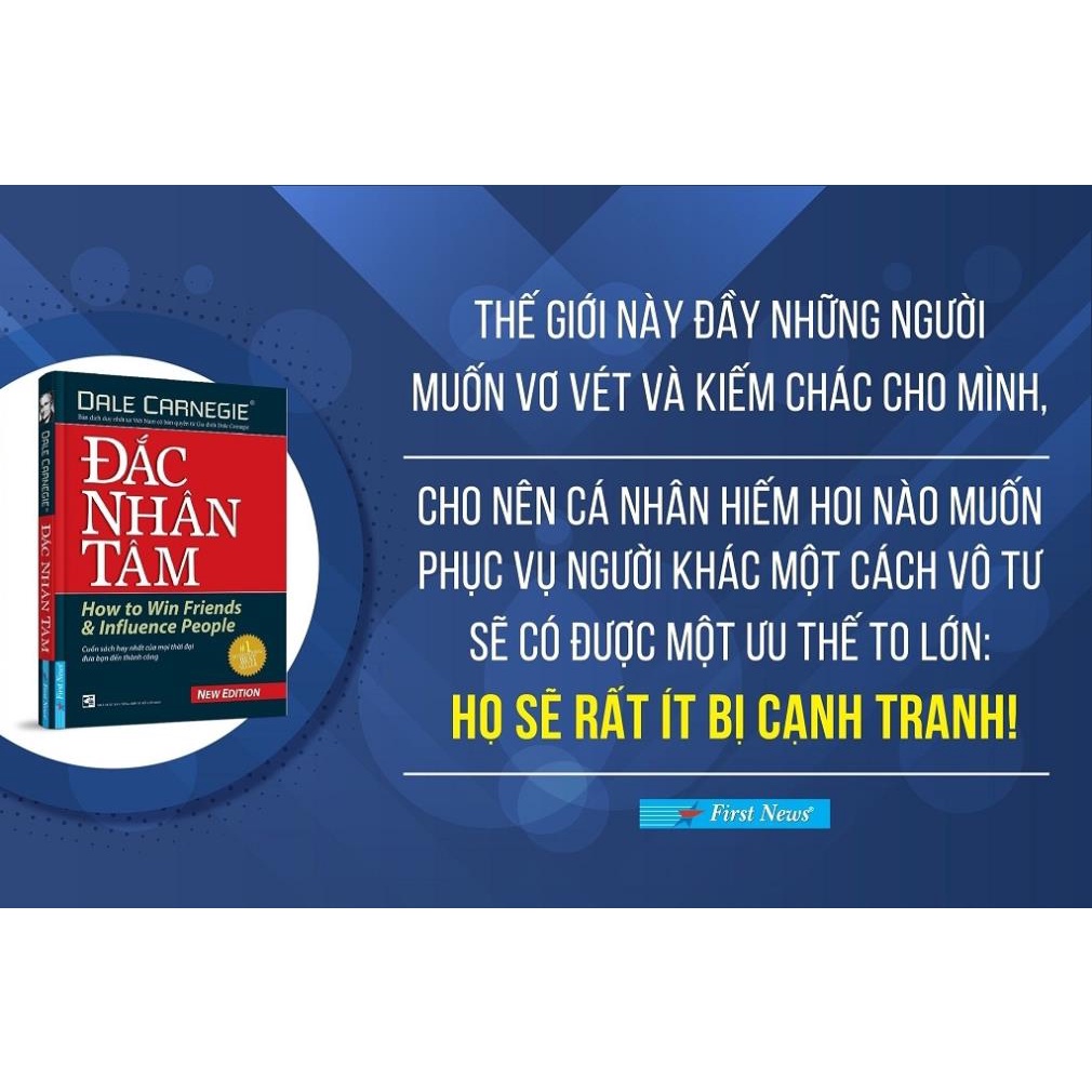 Sách Đắc Nhân Tâm (Khổ Lớn) (Tái Bản2021)