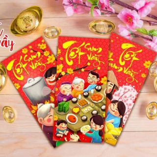 Bao lì xì Tết dân gian độc đáo