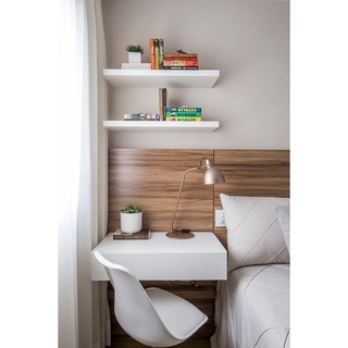 Bàn Trang Điểm Treo Tường Trắng 60cm BTD-104