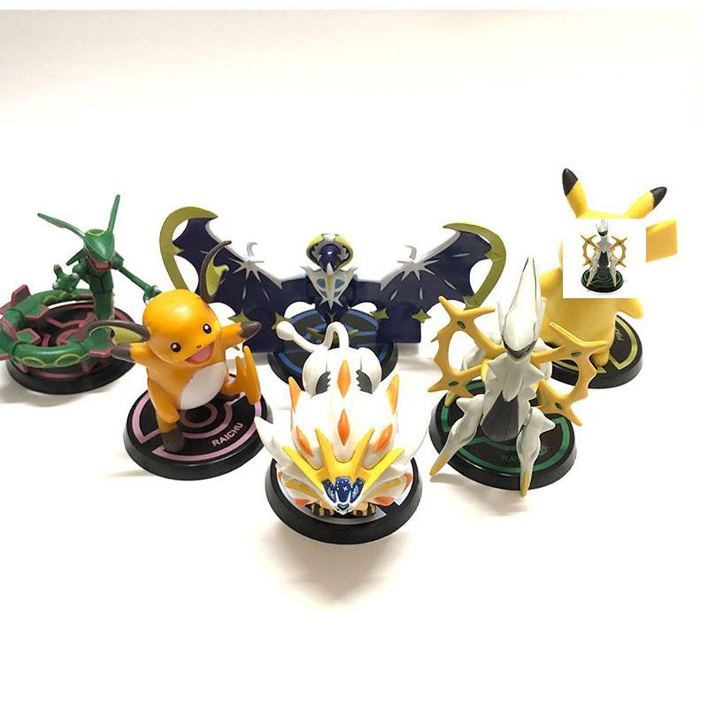 IVORY Bộ 6 Mô Hình Pokemon Cho Bé