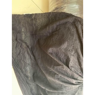 Vải lượn sóng thêu