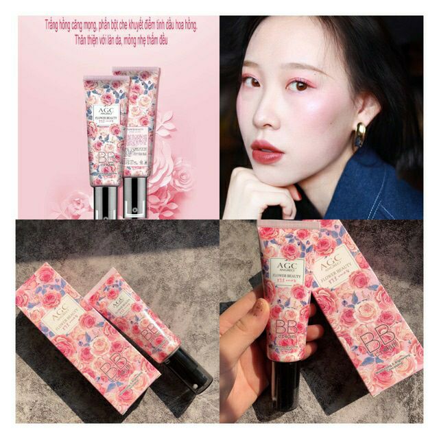 Kem Nền che khuyết điểm BB AGC tinh dầu hoa hồng | BigBuy360 - bigbuy360.vn