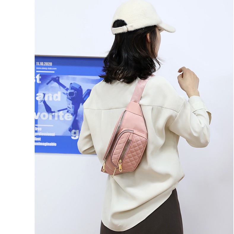 Túi bao tử nữ, túi đeo chéo đi chơi cá tính phong cách Hàn Quốc Size 30cm  TUI-13