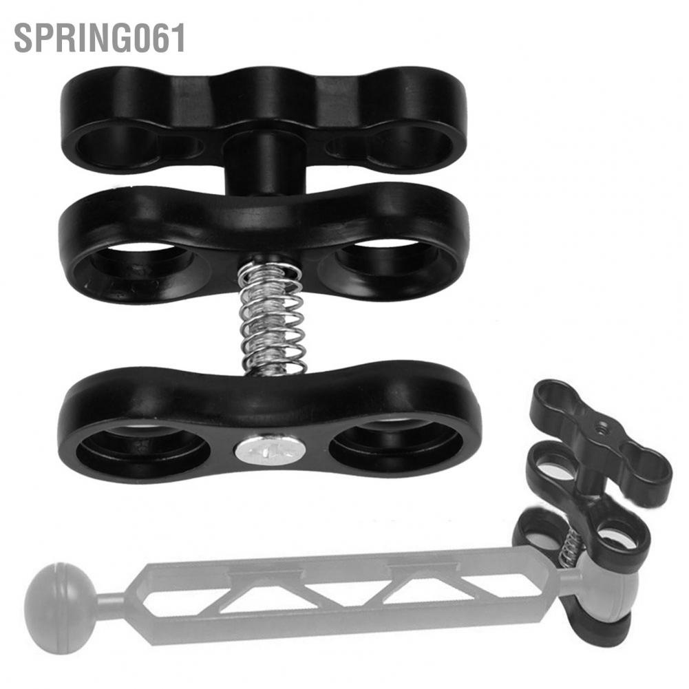 [Hàng Sẵn] Hợp kim nhôm Mini Butterfly Ball Clip Diving Lights Kẹp bộ điều hợp gắn cho Gopro【Spring061】