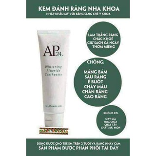 Kem đánh rắng trắng sáng AP24