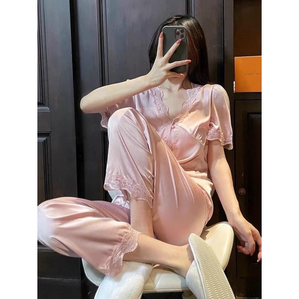 Bộ ngủ lụa