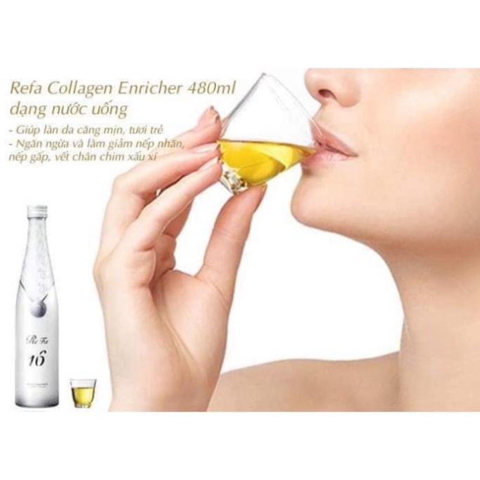 Nước Uống Đẹp Da Collagen Refa Enriched 16 Nhật 480ml
