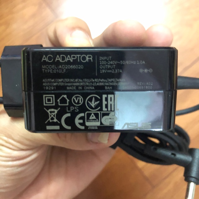 Sạc Laptop Asus 19V-2.37A bóc máy