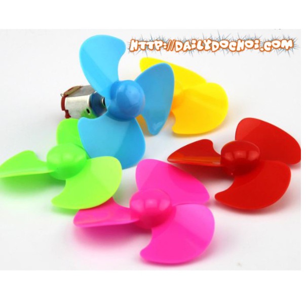 hanoitoy Chân vịt cánh quạt 3 cánh chế tạo mô hình học sinh với nhiều kích thước đường kính và màu sắc khác nhau
