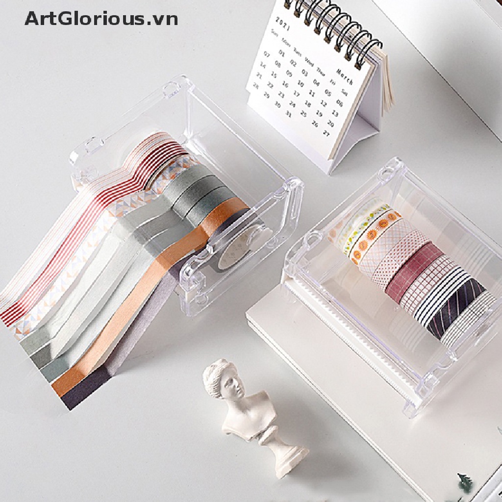 Dụng cụ cắt cuộn băng dính washi tiện dụng cho văn phòng chất lượng cao