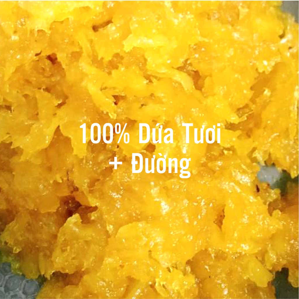 BÁNH DỨA Đài Loan mini handmade - Hủ cao cấp 320g