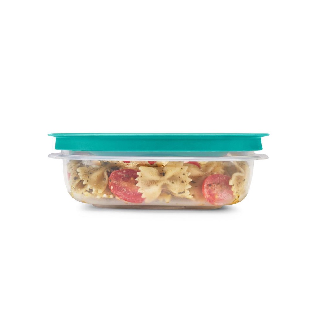 [6 size lẻ] HỘP NHỰA ĐỰNG THỰC PHẨM Rubbermaid NẮP MÀU XANH CỔ VỊT