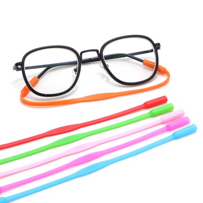Hộp Móc Cài Tai Silicone Kèm Dây Cố Định Chống Rơi Kính, Dây Đeo Kính Silicone Chống Trượt
