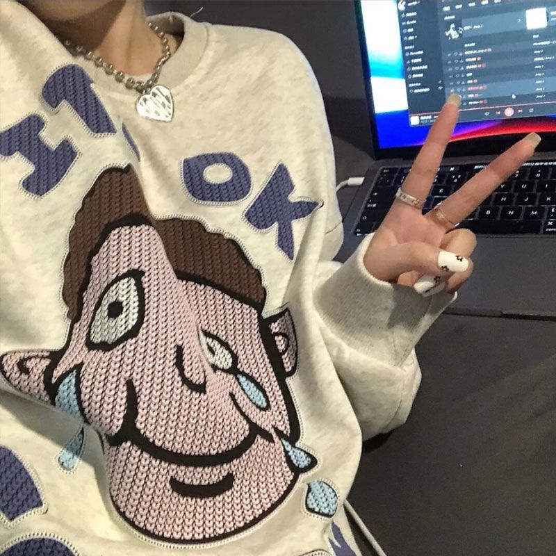 Áo Sweater Mỏng Thời Trang Trẻ Trung Dễ Phối Đồ Cho Nữ