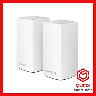Cục phát wifi mesh 💯[BH 1 ĐỔI 1 TRONG 3 NĂM]💯 Linksys Velop Dual-Band AC2600 (2-Pack) WHW0102