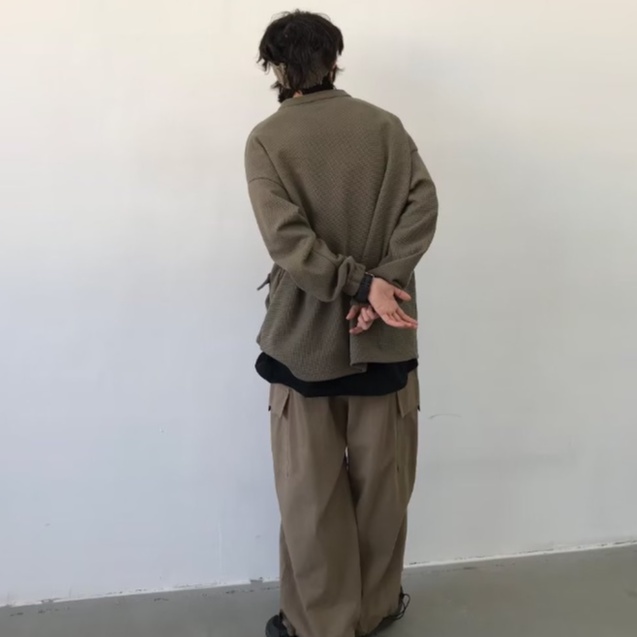 Áo Len Dài Tay Màu Trơn Thời Trang Nam Tính