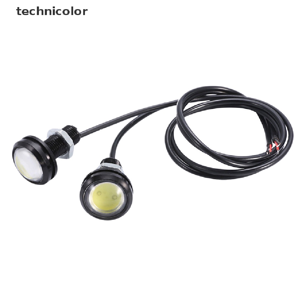 2 Đèn LED Mắt Đại Bàng DRL 18W Phá Sương Mù Ban Ngày Cho Xe Hơi