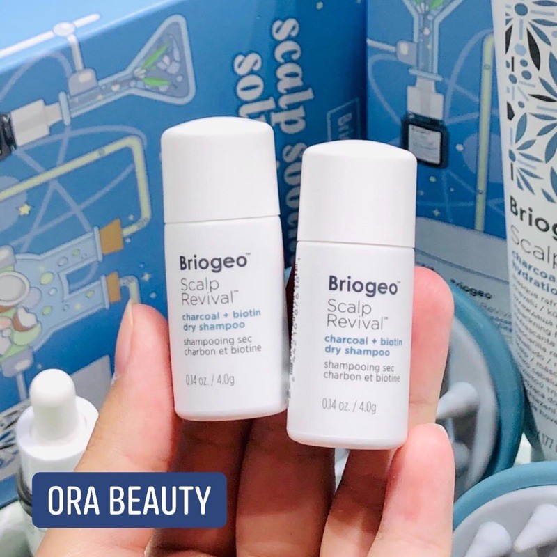 Dầu gội khô Briogeo Scalp Revival Charcoal + Biotin Dry Shampoo