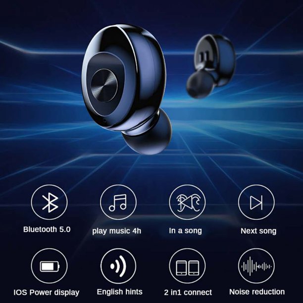 Tai Nghe Không Dây PULIERDE XG-12 Kết Nối Bluetooth 5.0 Âm Thanh 3D Tương Thích Với Mọi Điện Thoại