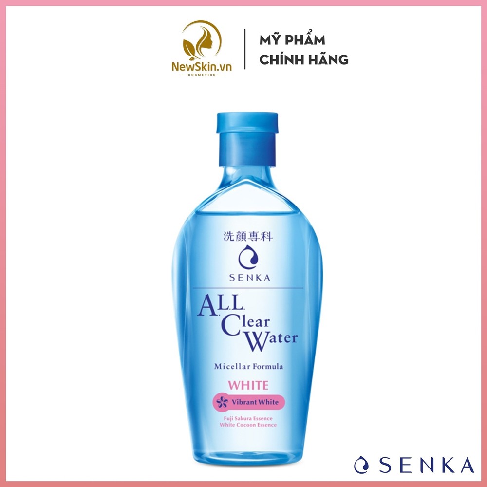 Nước Tẩy Trang Senka All Clear Water White 230ml