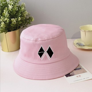 ♗☞❡Mũ Bucket in logo Exo cá tính