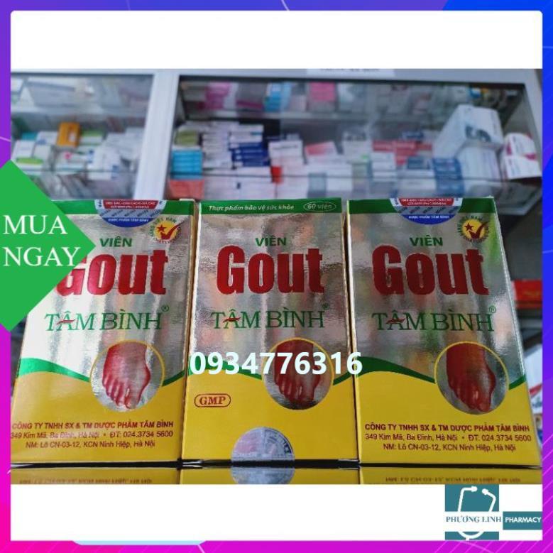 Viên GOUT Tâm Bình ( Hộp 60 viên)