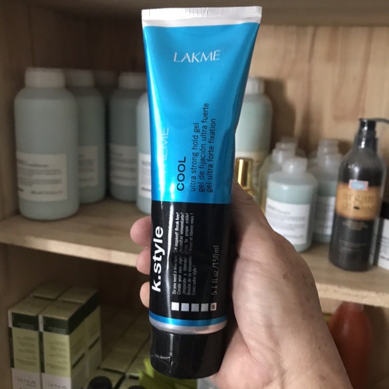 Gel tạo kiểu siêu cứng Lakme K.style X-treme Cool Ultra Strong Hold Gel 150ml