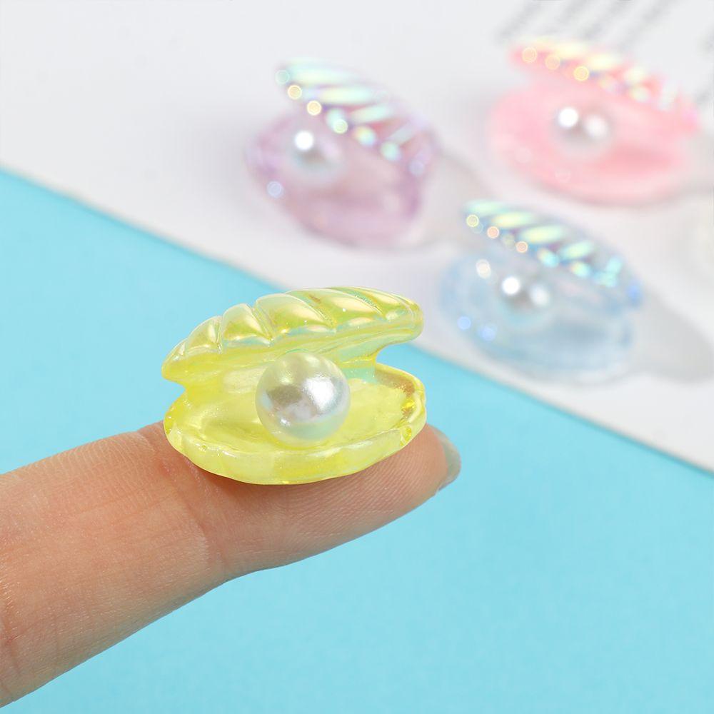 SUMU Bộ 10 / 10 Vỏ Sò Nhựa Lấp Lánh